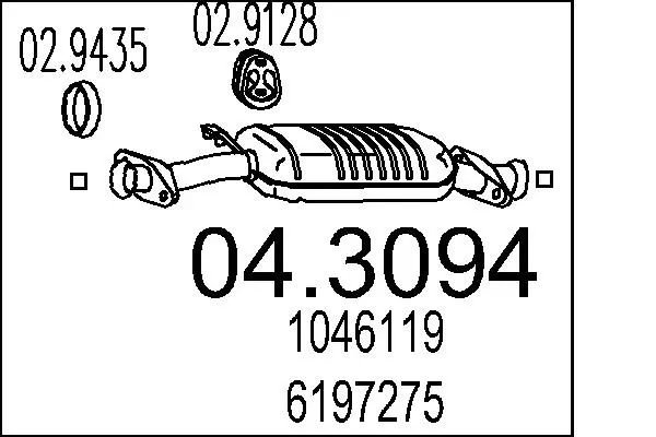 катализатор MTS                 