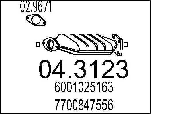 катализатор MTS                 