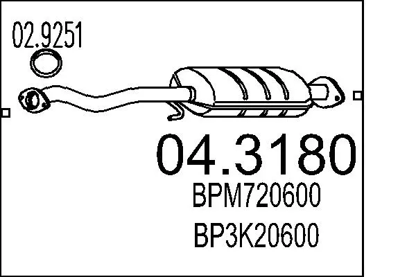 катализатор MTS                 