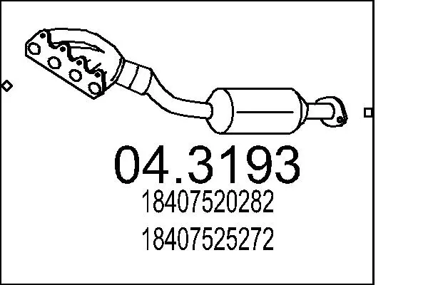 катализатор MTS                 