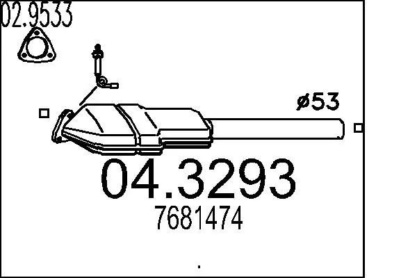 катализатор MTS                 