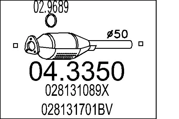 катализатор MTS                 