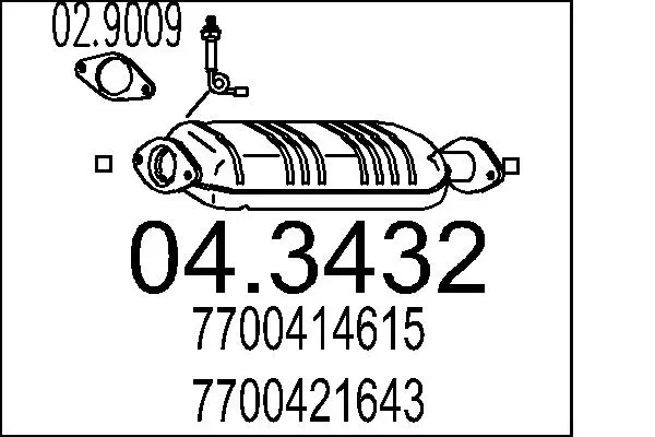 катализатор MTS                 