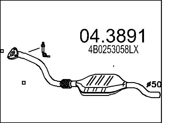 катализатор MTS                 