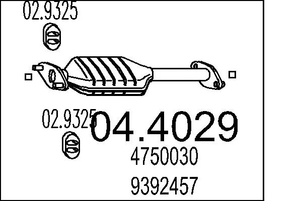 катализатор MTS                 