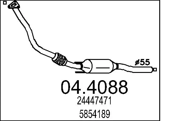 катализатор MTS                 