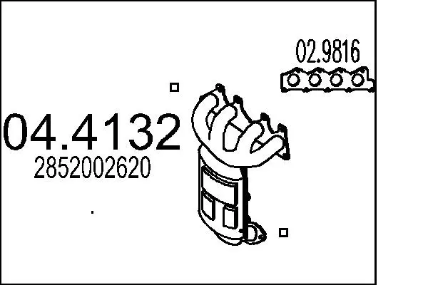 катализатор MTS                 