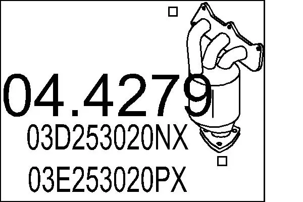 катализатор MTS                 