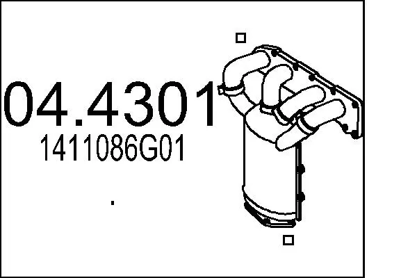 катализатор MTS                 