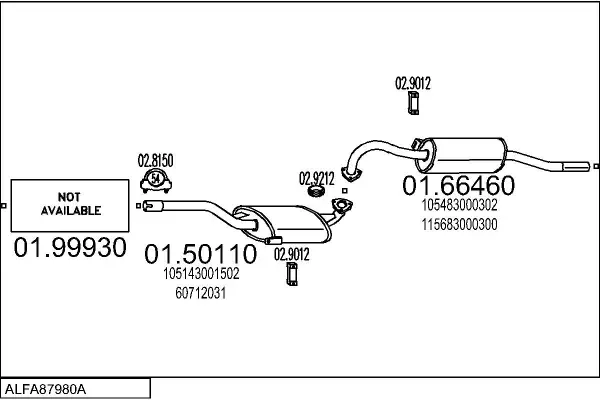 Изпускателна система MTS                 