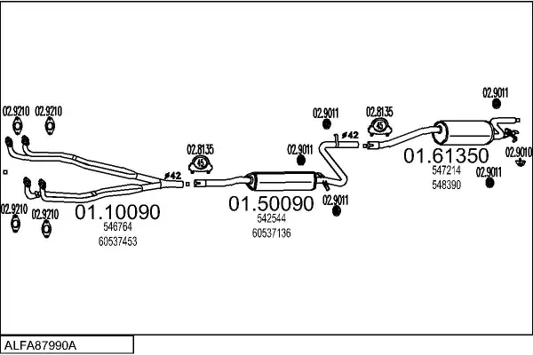 Изпускателна система MTS                 