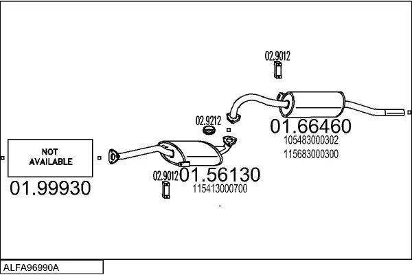 Изпускателна система MTS                 