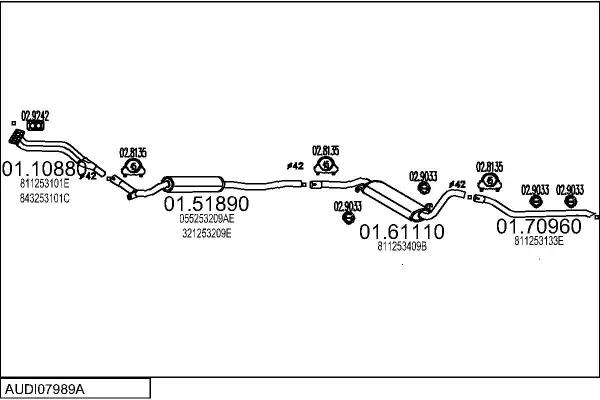 Изпускателна система MTS                 