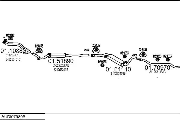 Изпускателна система MTS                 