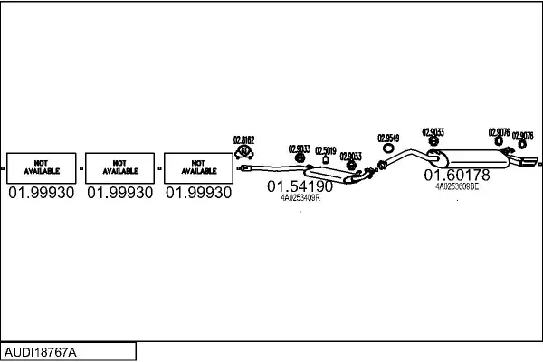 Изпускателна система MTS                 