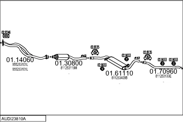 Изпускателна система MTS                 