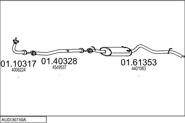 Изпускателна система MTS                 