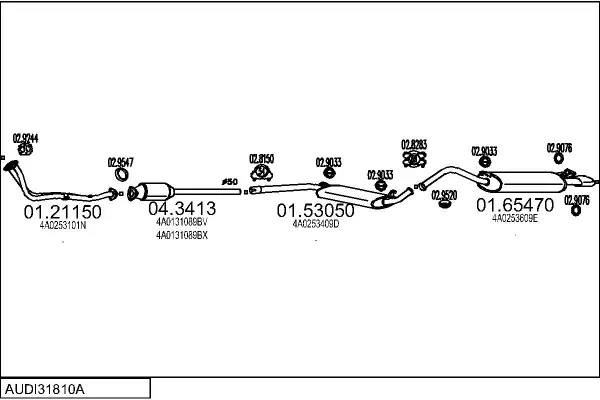 Изпускателна система MTS                 