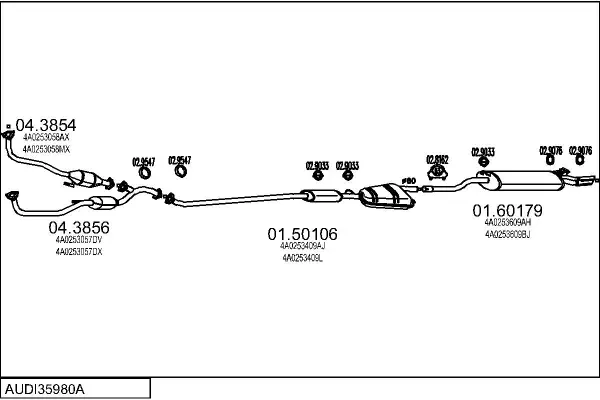Изпускателна система MTS                 