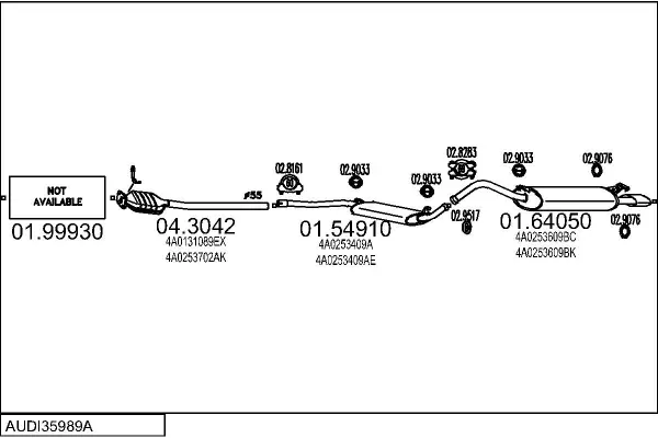 Изпускателна система MTS                 