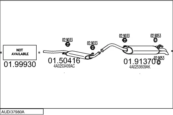 Изпускателна система MTS                 