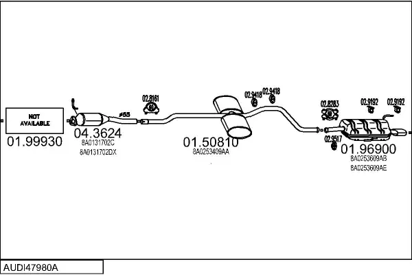 Изпускателна система MTS                 