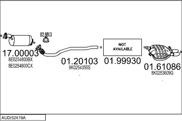 Изпускателна система MTS                 