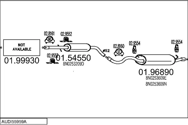Изпускателна система MTS                 