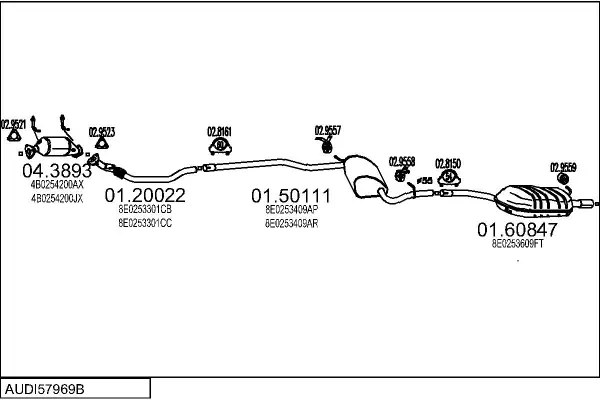 Изпускателна система MTS                 