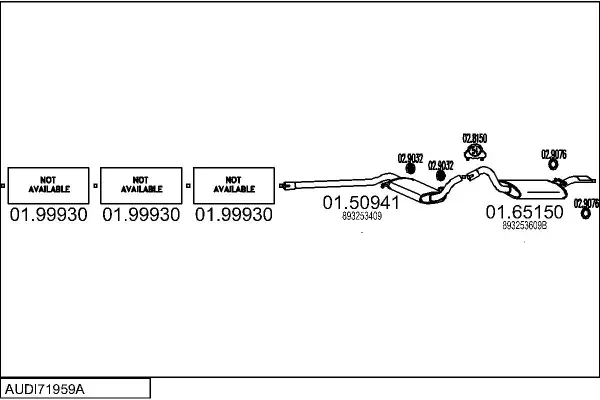Изпускателна система MTS                 