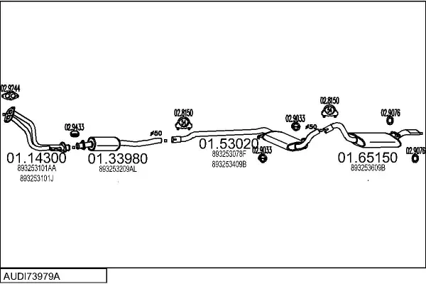 Изпускателна система MTS                 