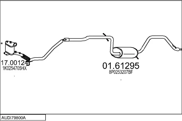 Изпускателна система MTS                 