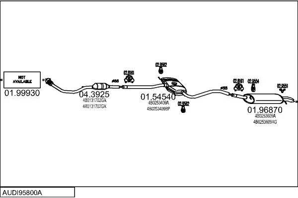Изпускателна система MTS                 