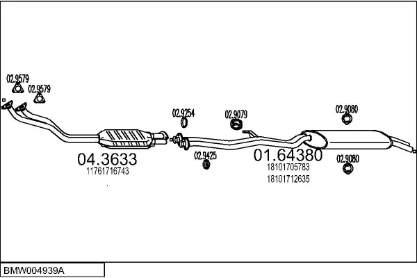 Изпускателна система MTS                 
