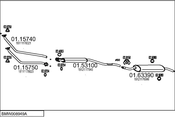 Изпускателна система MTS                 