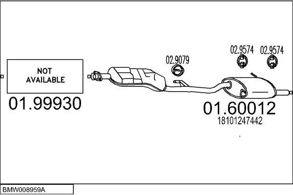 Изпускателна система MTS                 