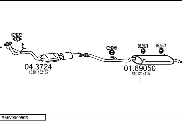 Изпускателна система MTS                 