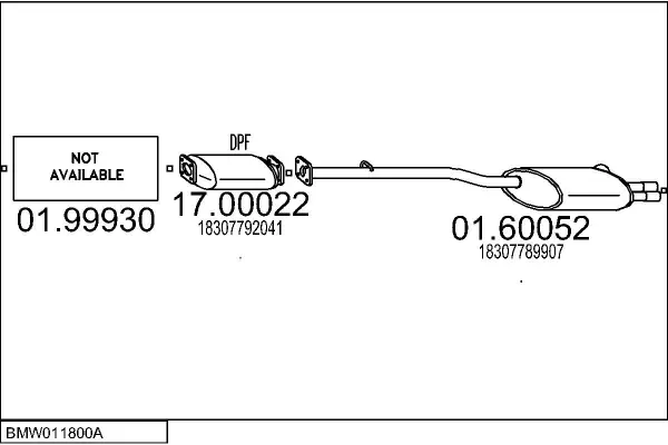 Изпускателна система MTS                 