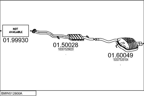 Изпускателна система MTS                 