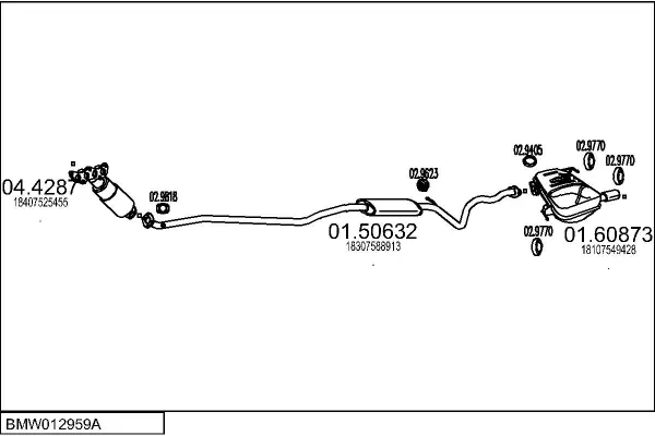 Изпускателна система MTS                 