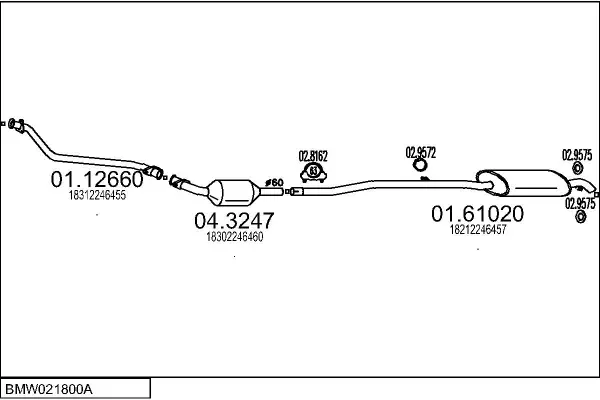 Изпускателна система MTS                 