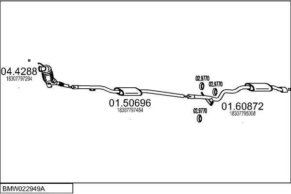 Изпускателна система MTS                 