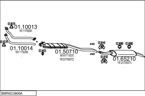 Изпускателна система MTS                 