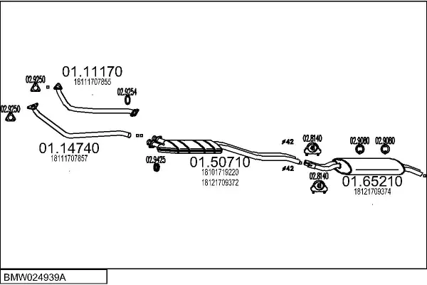 Изпускателна система MTS                 