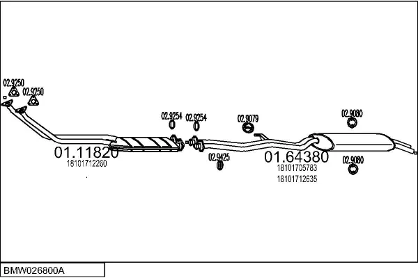 Изпускателна система MTS                 