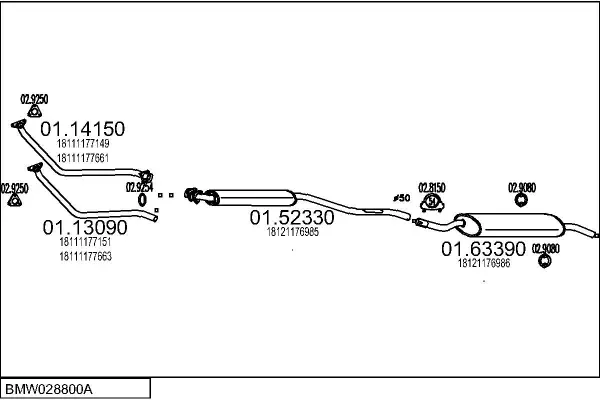 Изпускателна система MTS                 