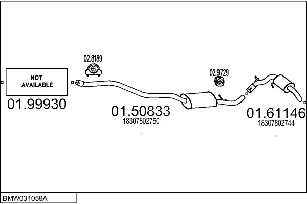 Изпускателна система MTS                 