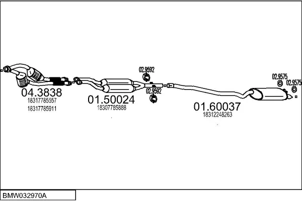 Изпускателна система MTS                 