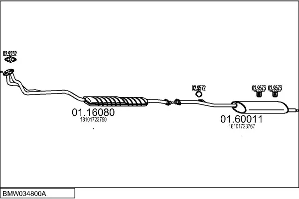 Изпускателна система MTS                 