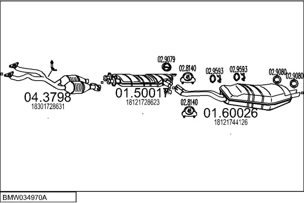 Изпускателна система MTS                 
